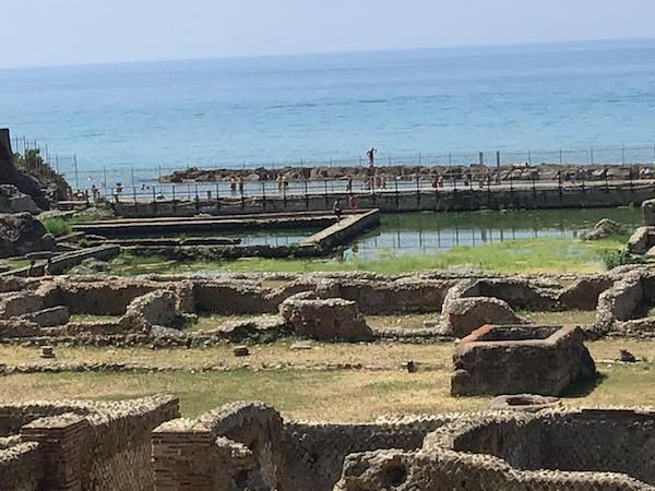 古代ローマ時代の魚の養殖場