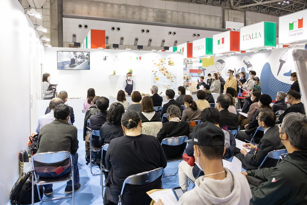 【FOODEX JAPAN 2023 イタリア館レポートvol.1】待望の復活!「キッチンデモンストレーション」
