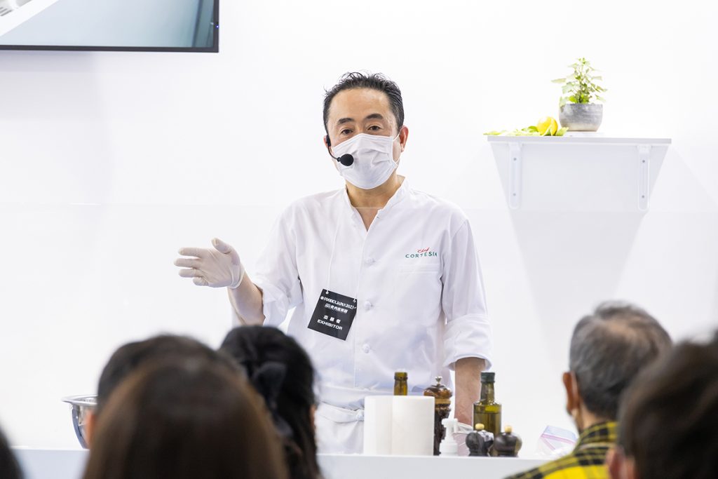【FOODEX JAPAN 2023 イタリア館レポートvol.1】待望の復活!「キッチンデモンストレーション」
