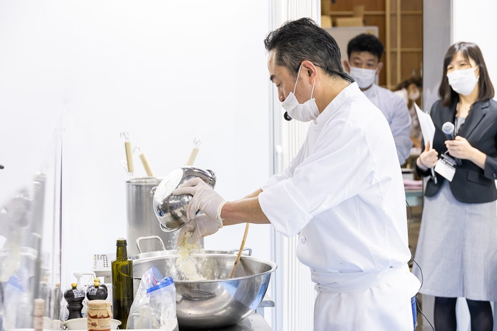 【FOODEX JAPAN 2023 イタリア館レポートvol.1】待望の復活!「キッチンデモンストレーション」