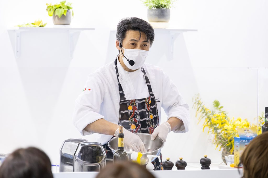 【FOODEX JAPAN 2023 イタリア館レポートvol.1】待望の復活!「キッチンデモンストレーション」