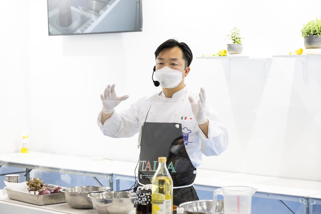【FOODEX JAPAN 2023 イタリア館レポートvol.1】待望の復活!「キッチンデモンストレーション」