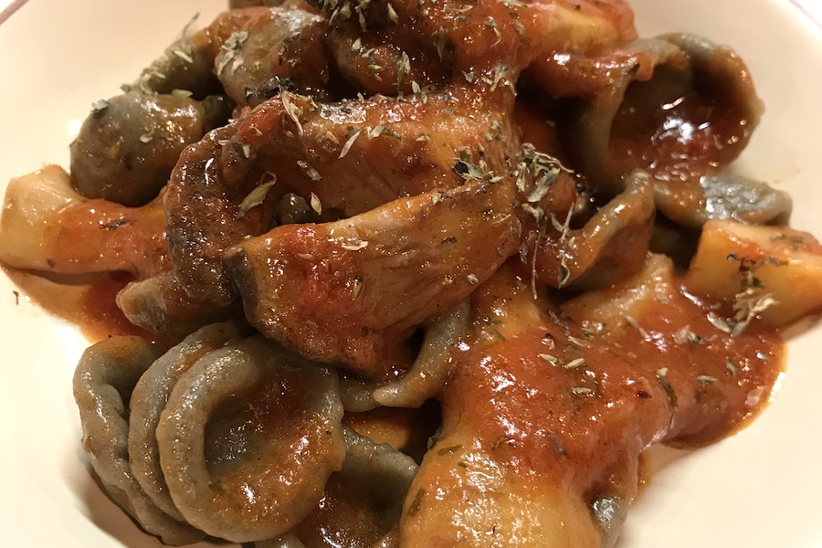 イタリア20州 郷土料理の旅】焦がし小麦のオレッキエッテ カルドン