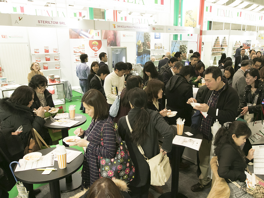 FOODEX JAPAN2016「イタリアパビリオン」クッキングデモ