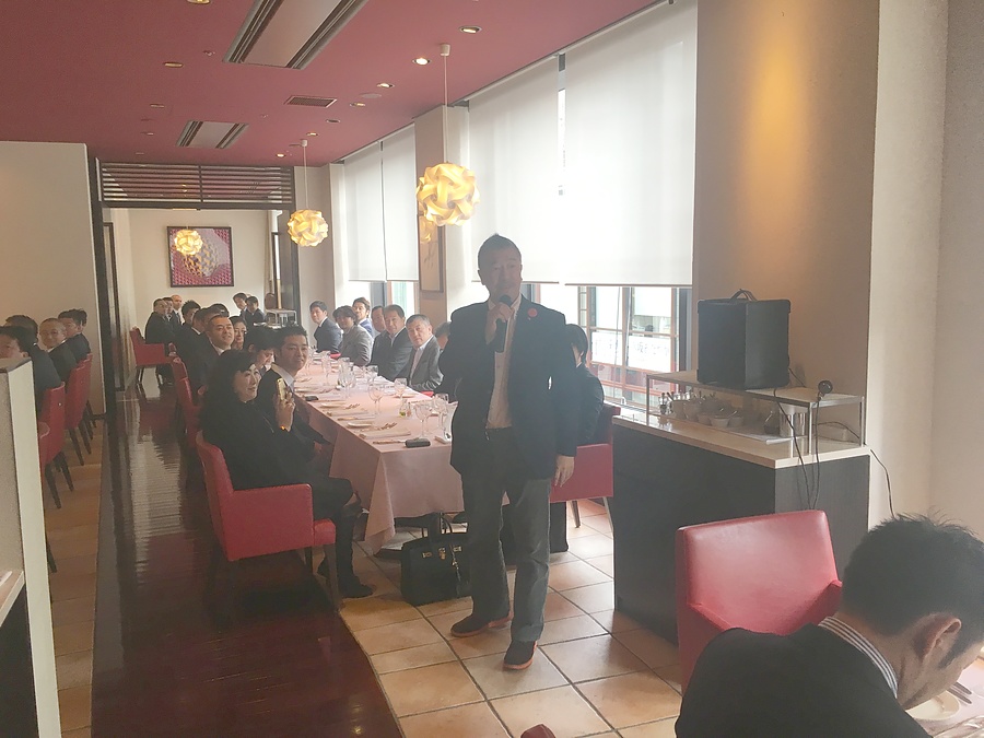 日本イタリア料理協会　2016年新年会