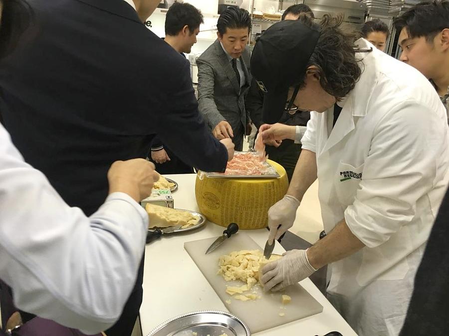 パルマハム協会＆パルミジャーノ・レッジャーノ・チーズ協会 プロフェッショナル向けワークショップ開催