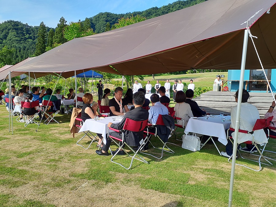 日本イタリア料理協会×八海山 コラボパーティー＠魚沼の里